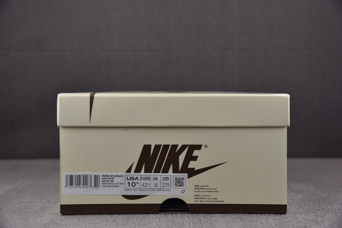 travis scott x air jordan 1 low og “canary” dz4137-700