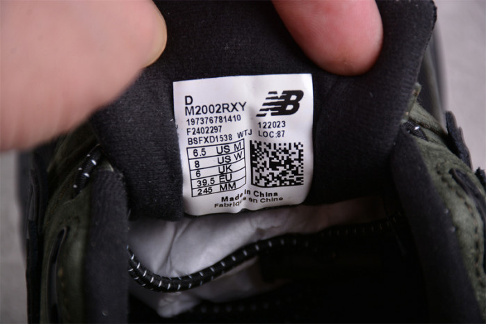 new balance 2002r gore-tex jjjjound pine m2002rxy