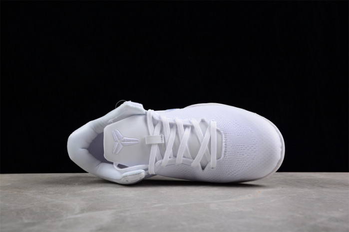 nike kobe 8 protro "triple white" fj9364-100