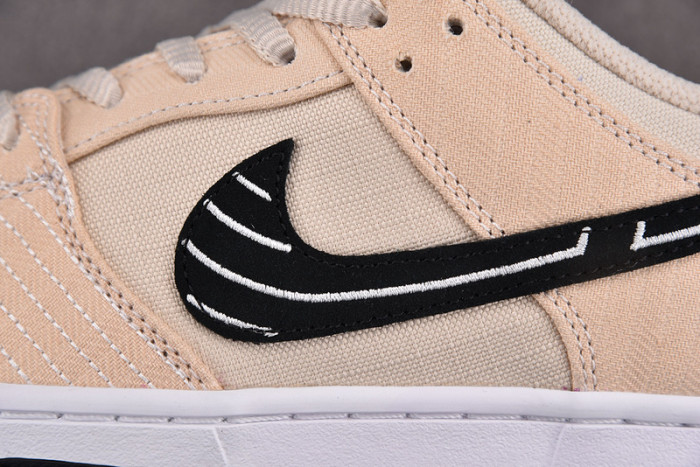 nike sb dunk low albino & preto fd2627-200