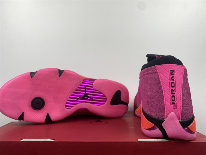 air jordan 14 low shocking pink blast dh4121-600