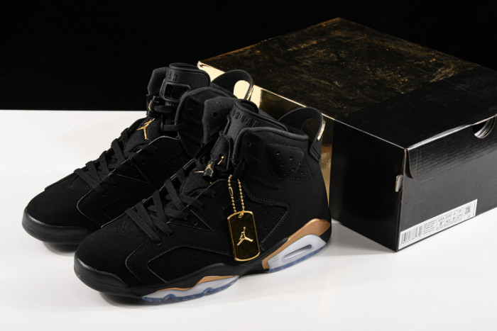 air jordan 6 dmp defining moments 2020 black gold ct4954-007