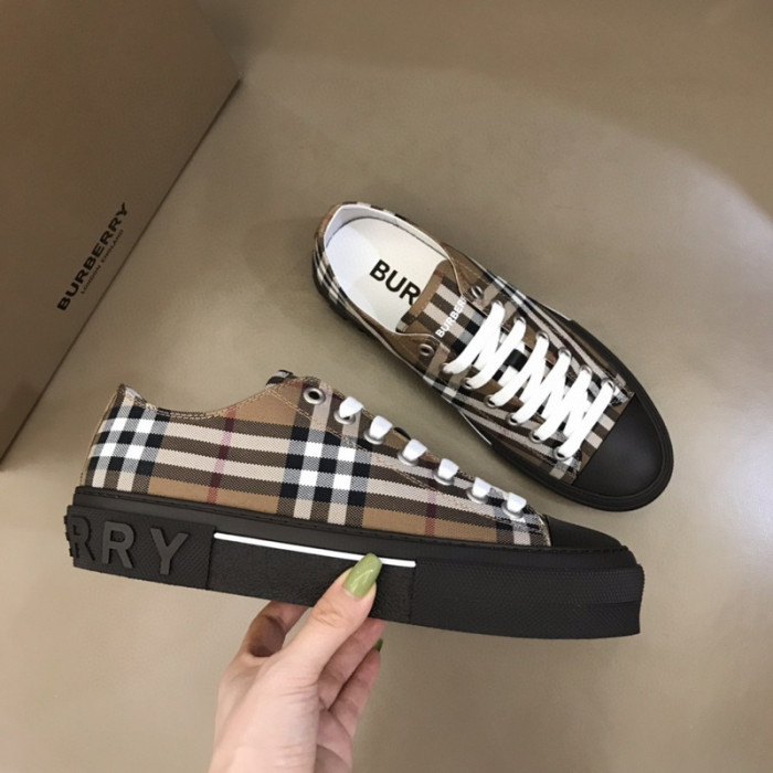 bur*erry vintage check cotton sneakers 80568281
