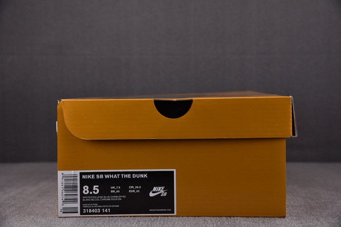 nike sb dunk low what the dunk 318403-141