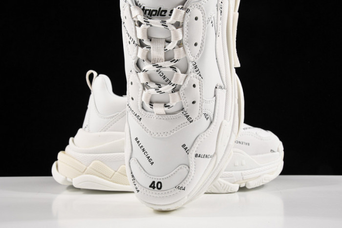 triples trainer sneakers letters 2000016