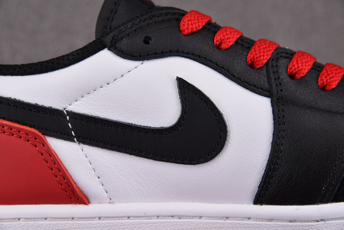 air jordan 1 low og "black toe" cz0790-106