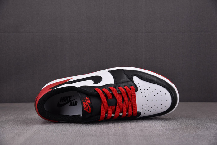 air jordan 1 low og "black toe" cz0790-106