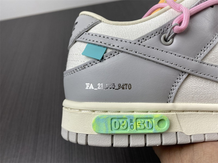 ofw x dunk low “09 of 50” dm1602-109
