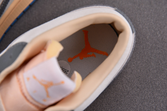 air jordan 1 low vintage unc grey dz5376-469