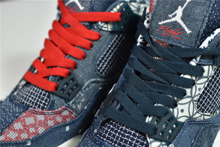 air jordan 4 sashiko deep ocean cw0898-400