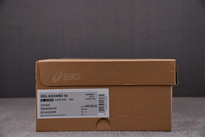 As*ic*s gel-kayano 14 white tuna blue 1201a019-101