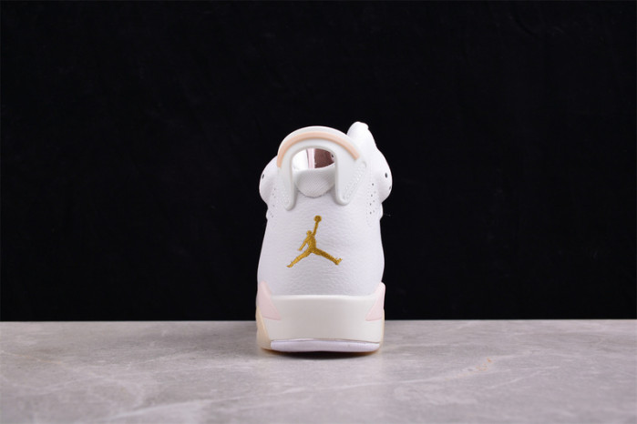 air jordan 6 retro gold hoops (women