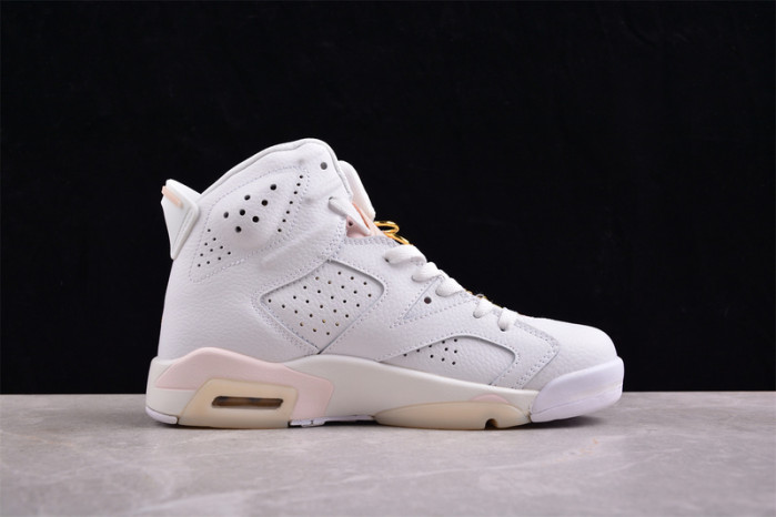 air jordan 6 retro gold hoops (women