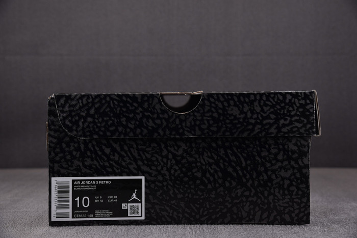 air jordan 3 "midnight navy" ct8532-140