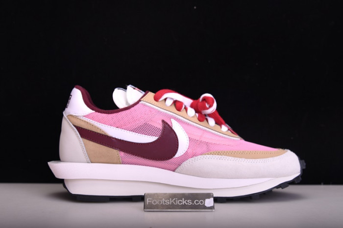 sacai x nike ldv waffle pink bv0073-500