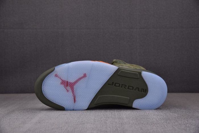 air jordan 5 "olive" dd0587-308