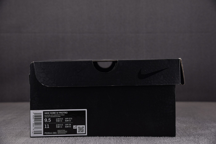 nike kobe 4 protro gift of mamba fq3544-001
