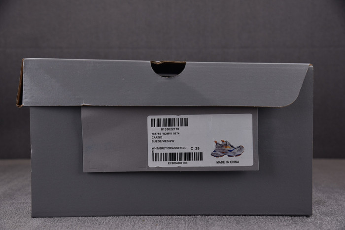 cargo sneaker grey black red 785756w2mv19174