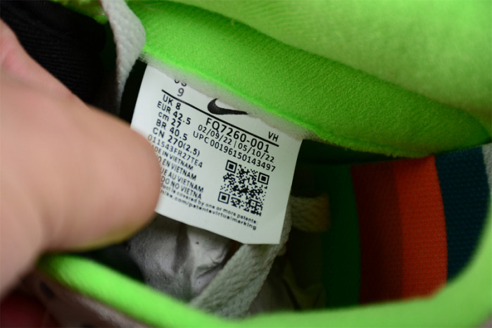 nike dunk low university of oregon pe fq7260-001