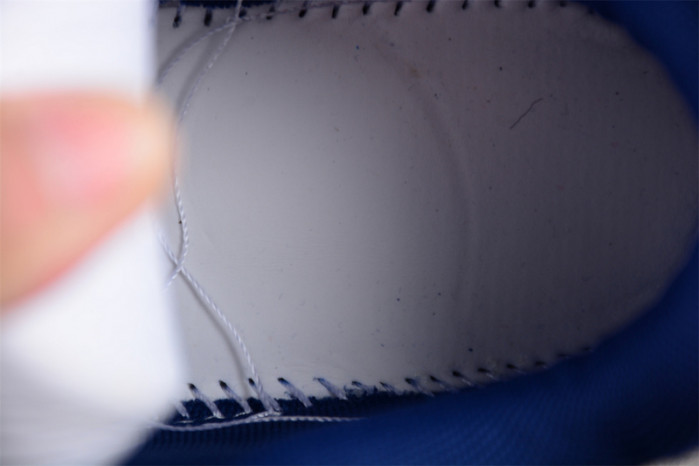 OW Out Of Office "OOO" Low Tops Dark Blue White OMIA189S22LEA0010142