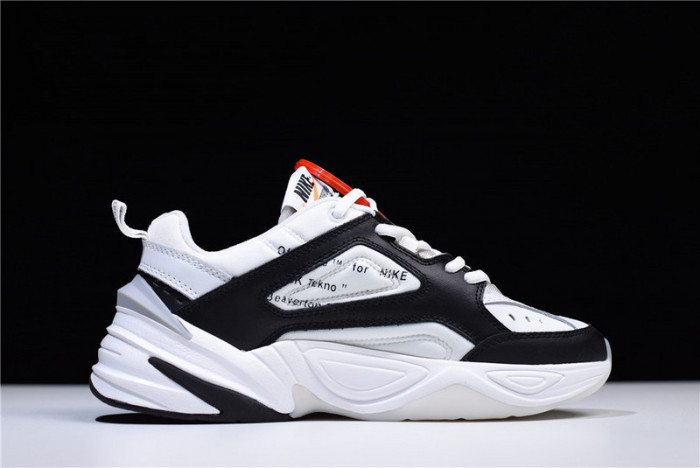 ofw x nike m2k tekno black ,white a03108 062