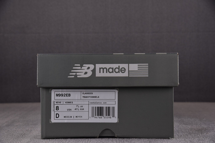 new balance 992 black grey suede m992eb