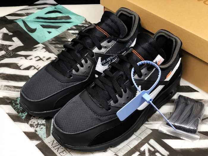ofw nike air max 90 black aa7293-001