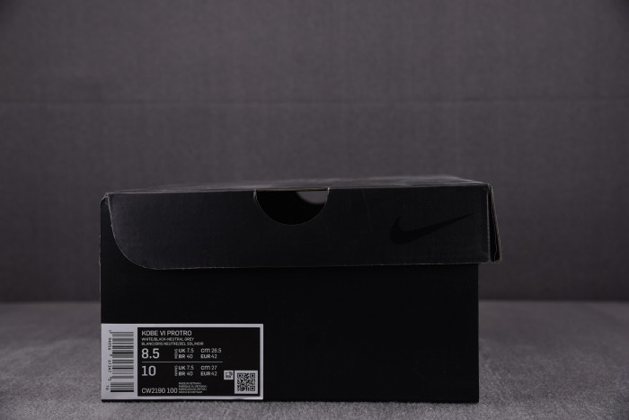 nike kobe 6 protro playoff pack white del sol cw2190-100