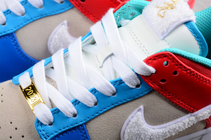 Nike Dunk Low Retro PRM Year of the Rabbit Blue Orange Cream FD4203-111