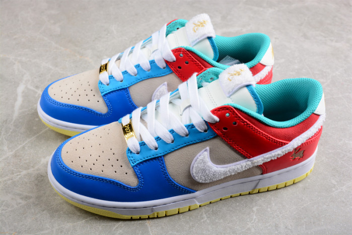 Nike Dunk Low Retro PRM Year of the Rabbit Blue Orange Cream FD4203-111