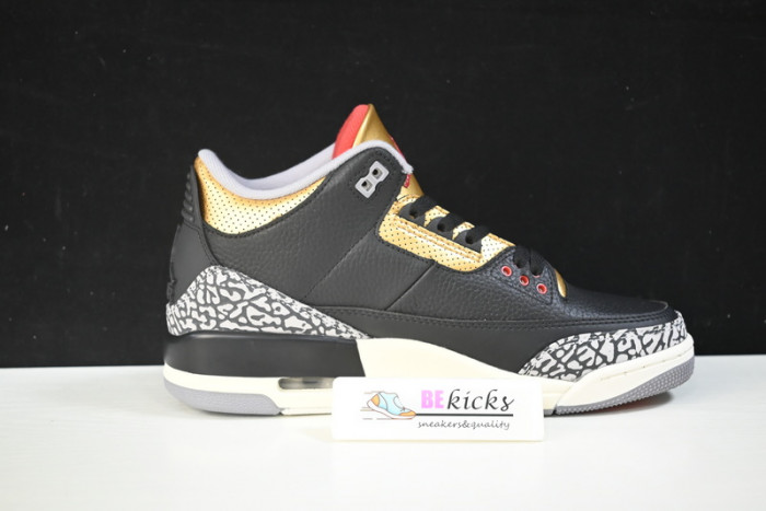 air jordan 3 “black gold” ck9246-067