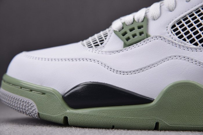 air jordan 4 wmns “oil green” aq9129-103
