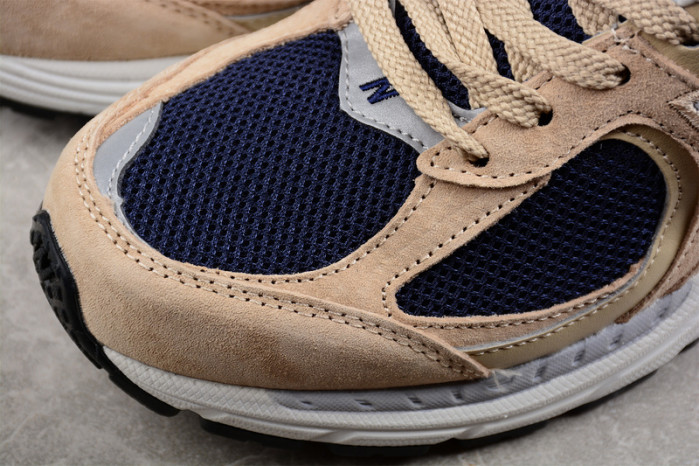 new balance 2002r beige navy blue ml2002r5