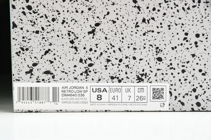 jordan 5 retro low clot jade dm4640-036