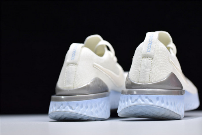 nike epic react flyknit 2 running shoe bq8927-100