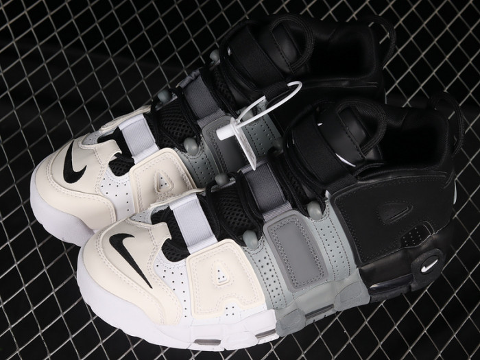 nike air more uptempo “tri-color” black-grey-white 921948-002
