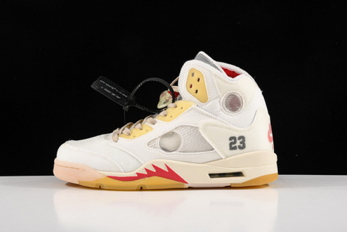 ofw air jordan 5 ice cream colorway ct8480-002