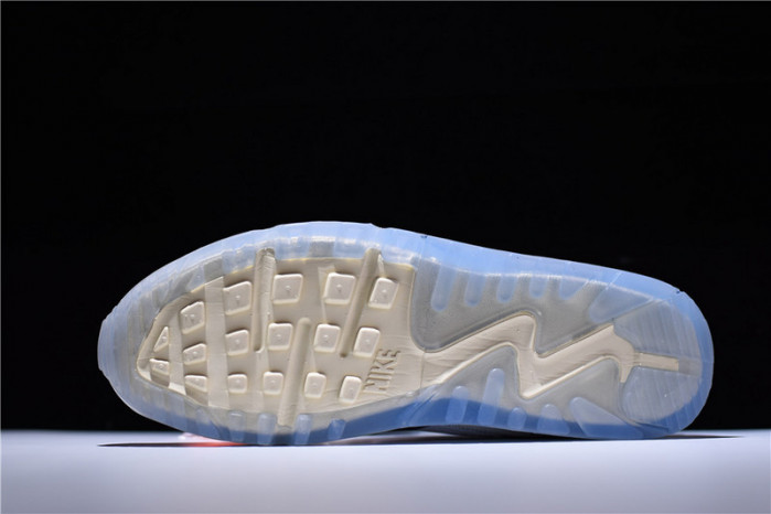 ofw x nike air max 90 sail muslin virgil abloh aa7293-100