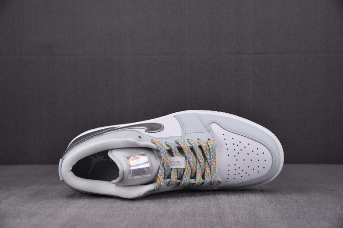 air jordan 1 low se tear away silver dx6070-101
