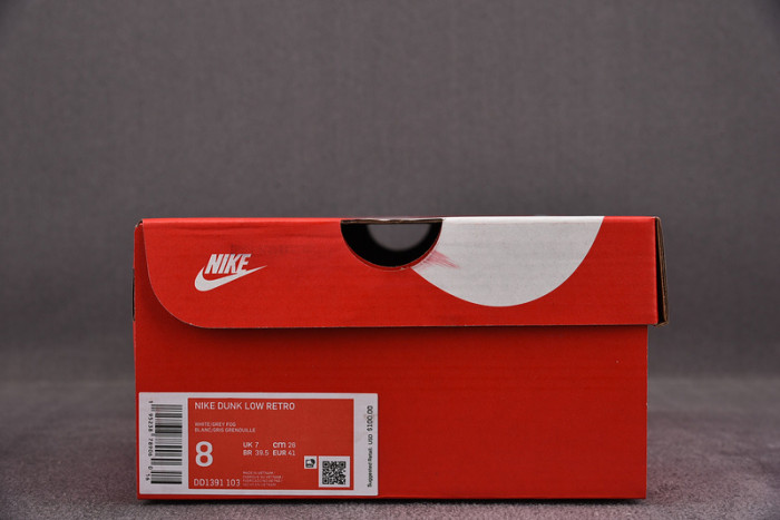 nike dunk low grey fog dd1391-103