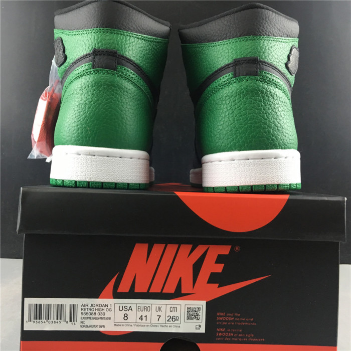 air jordan 1 high pine green 555088-030