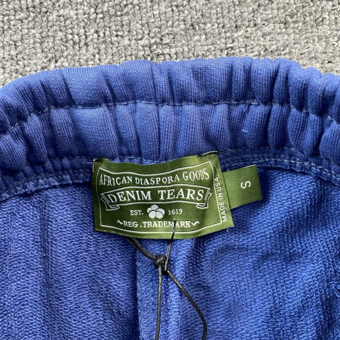 denim tears sweatpants blue dt04