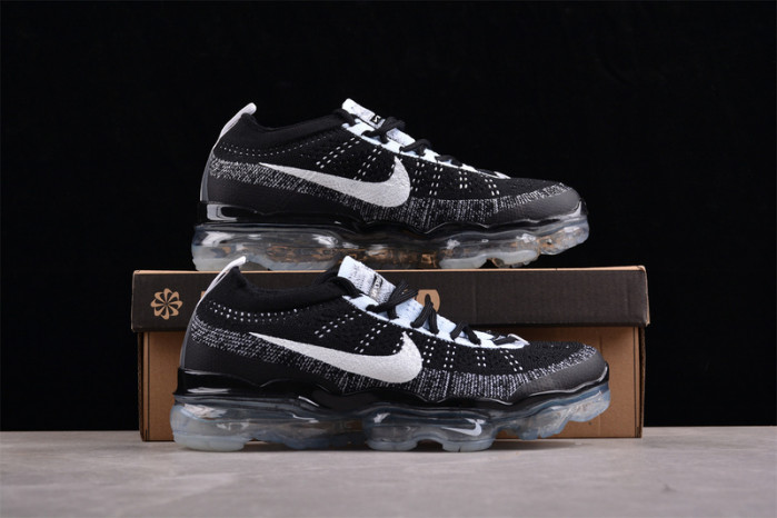 nike air vapormax 2023 flyknit black blue tint dv1678-010
