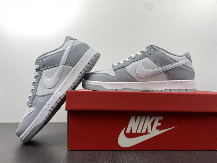 nike dunk low grey white dj6188-001