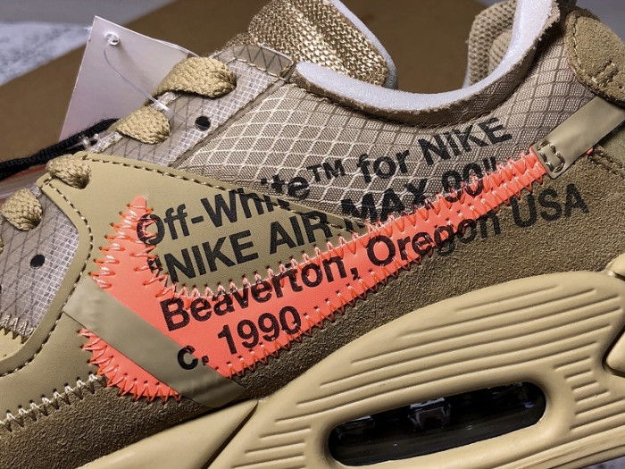 ofw nike air max 90 desert ore aa7293-200