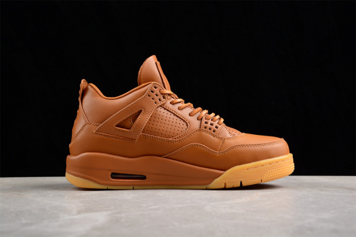air jordan 4 retro ginger wheat 819139-205