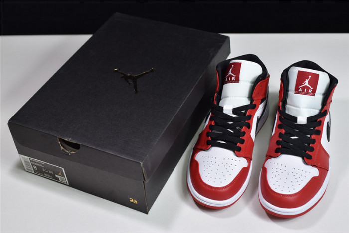 air jordan 1 mid chicago 554724-173