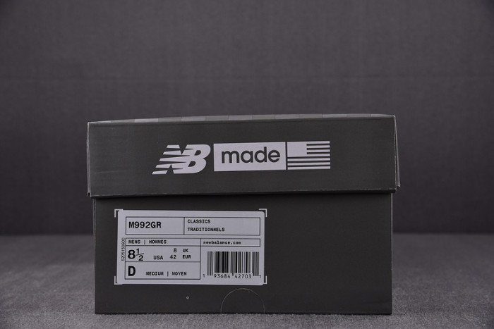 new balance 992 grey m992gr