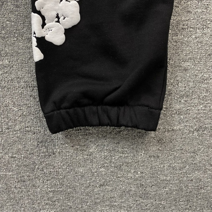 denim tears sweatpants black dt02