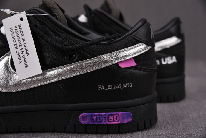 ofw x dunk low “50 of 50” dm1602-001